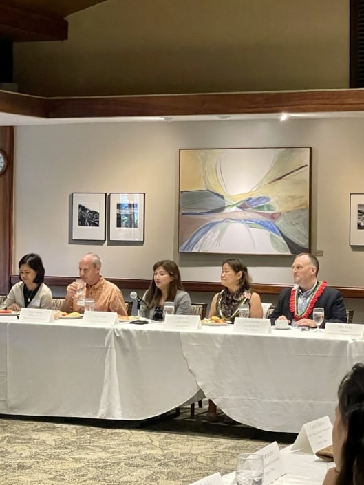 Partnership breakfast attendees