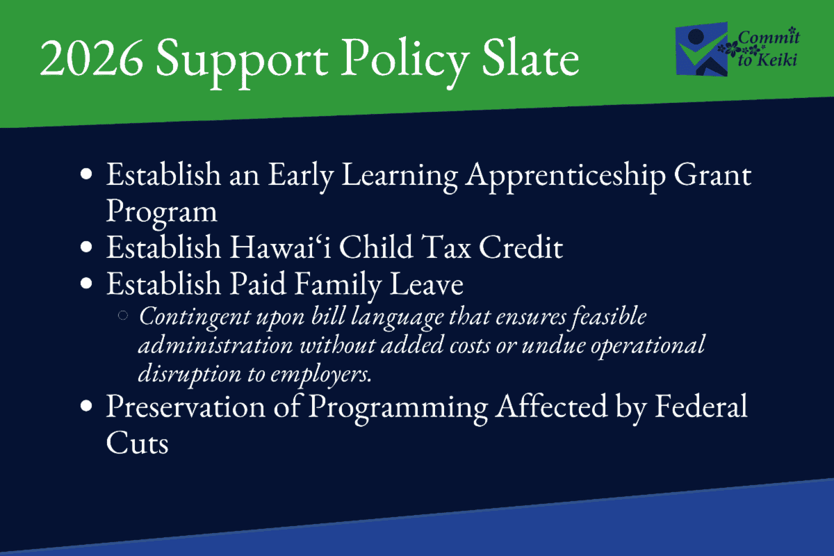2026 Support Policy Slate